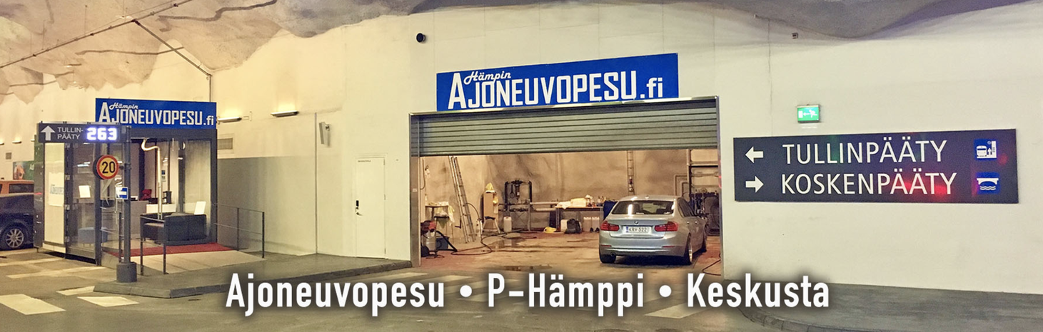 Kuva autohuoltoliikkeestä Hämpin Ajoneuvopesu Tampere